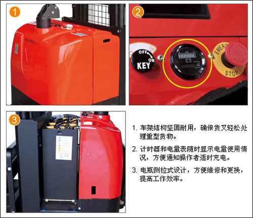 全電動托盤堆垛車2