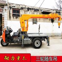 購(gòu)買多功能全自動(dòng)三輪車隨車吊一臺(tái) 三輪隨車吊吊樹背樹