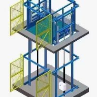 四川德陽綿陽液壓導(dǎo)軌貨梯升降機(jī)電梯